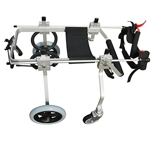 Best Friend Mobility Quad 4 Four Wheel Full Support Pet Dog Wheelchair Cart