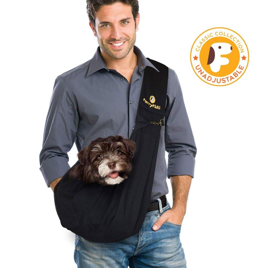 FurryFido Adjustable Pet Sling Carrier