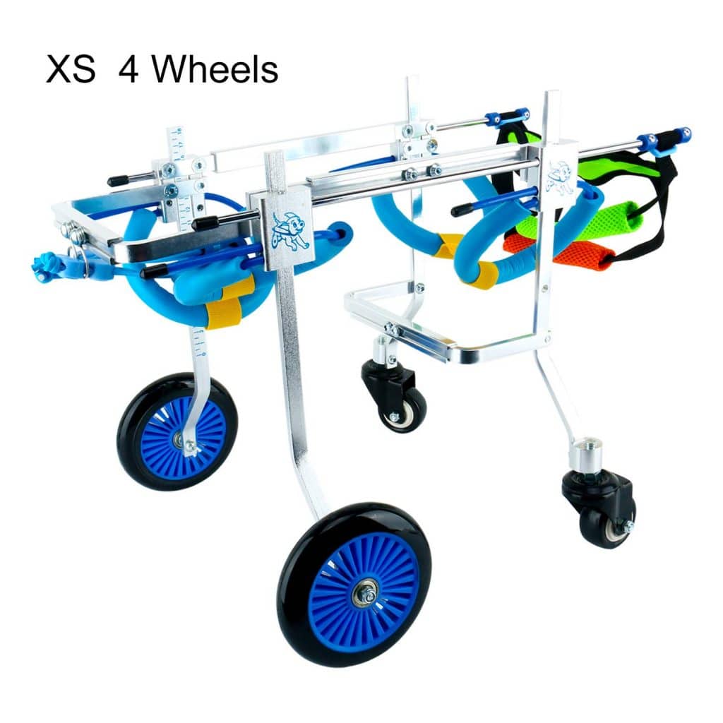 Homend Adjustable Dog Wheelchair, 5 Sizes for Hind Legs Rehabilitation
