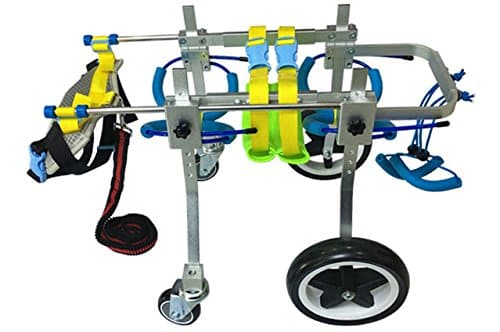Quaz Four Wheels Adjustable Dog Wheelchair