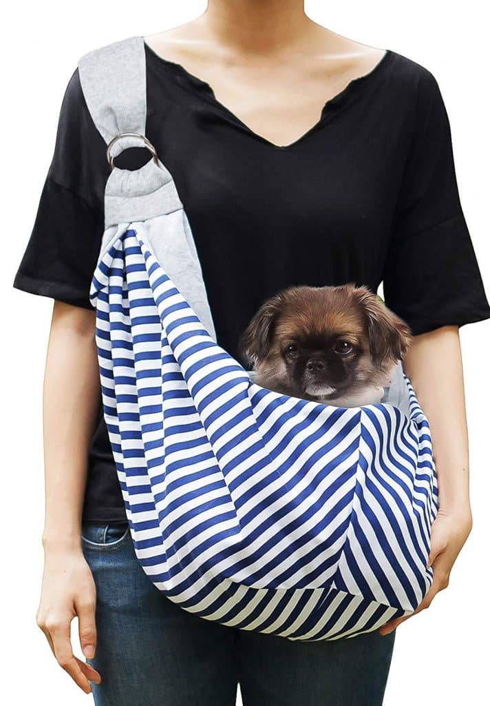 Timetuu Pet Sling Carrier for Small and Medium Dogs or Cats