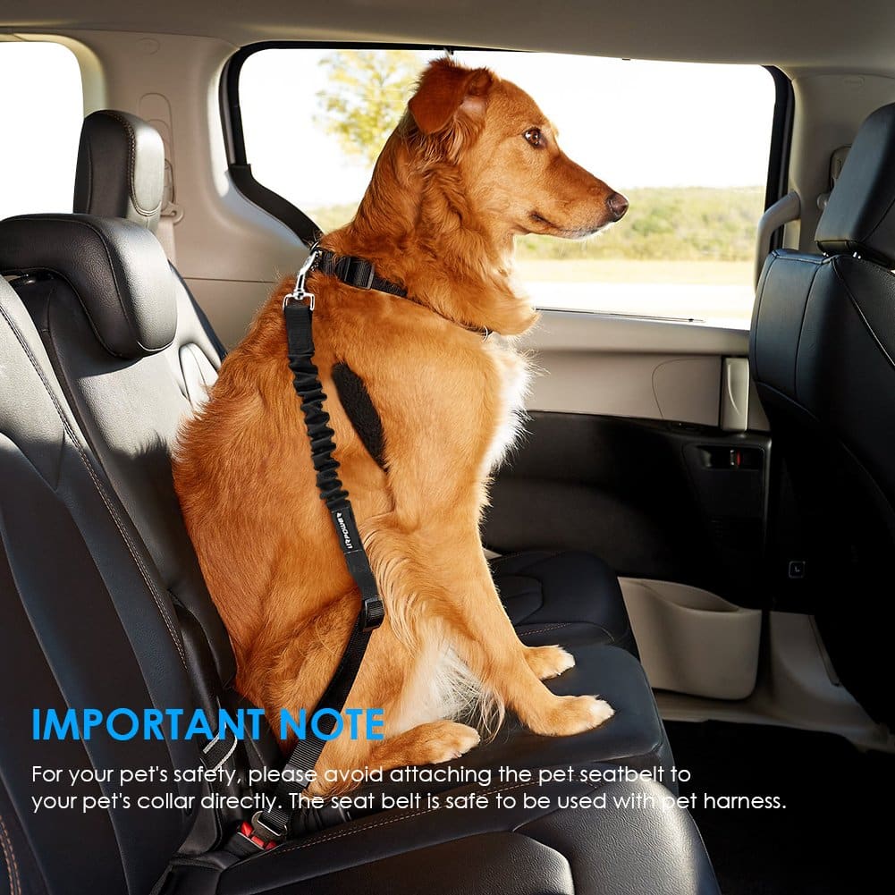 URPOWER Upgraded Dog Seat Belt 2 Pack Dog Car Seatbelts
