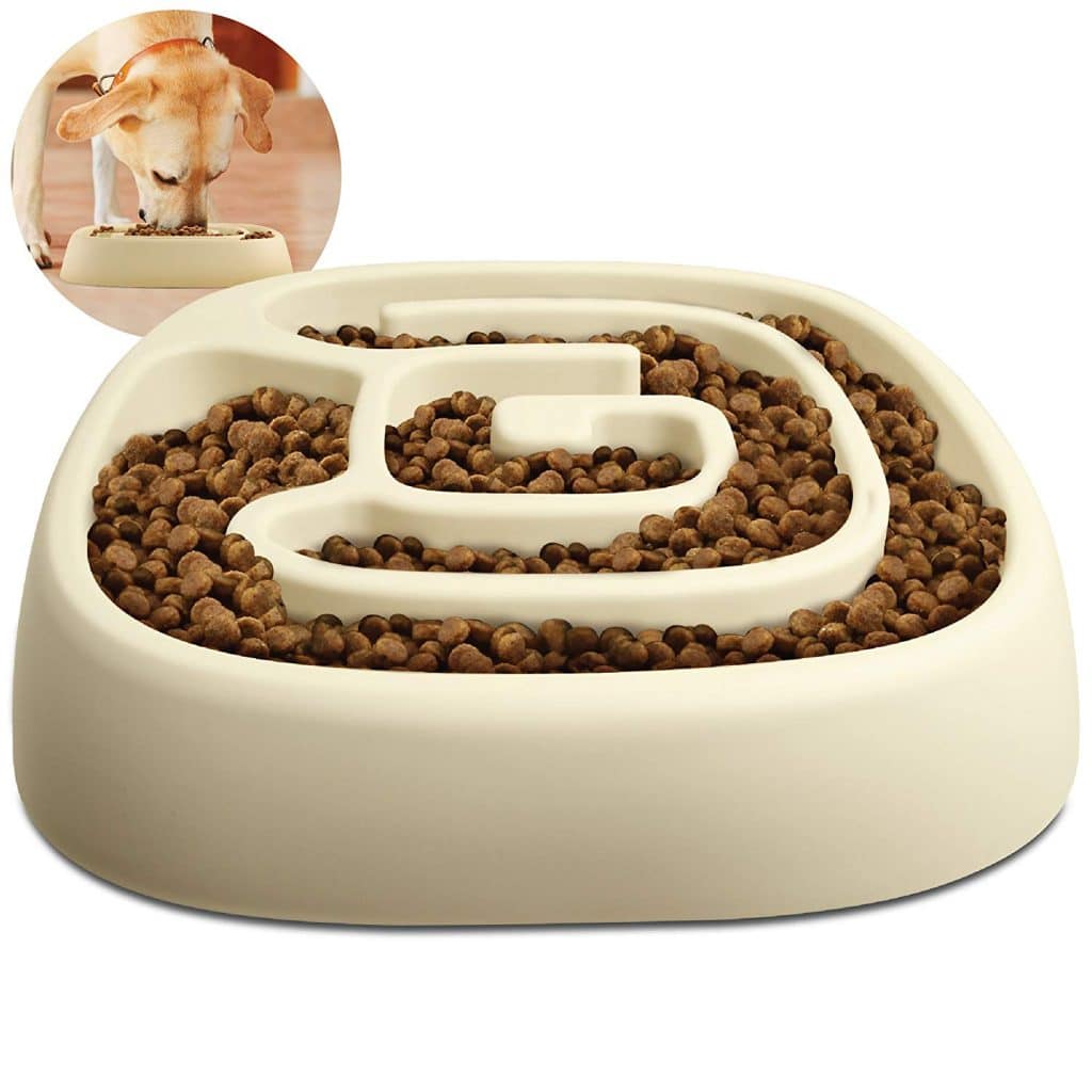 Animal Planet Dog Bowl - Slow Maze Feeder Pet Dog Bowl for Small & Medium Dogs