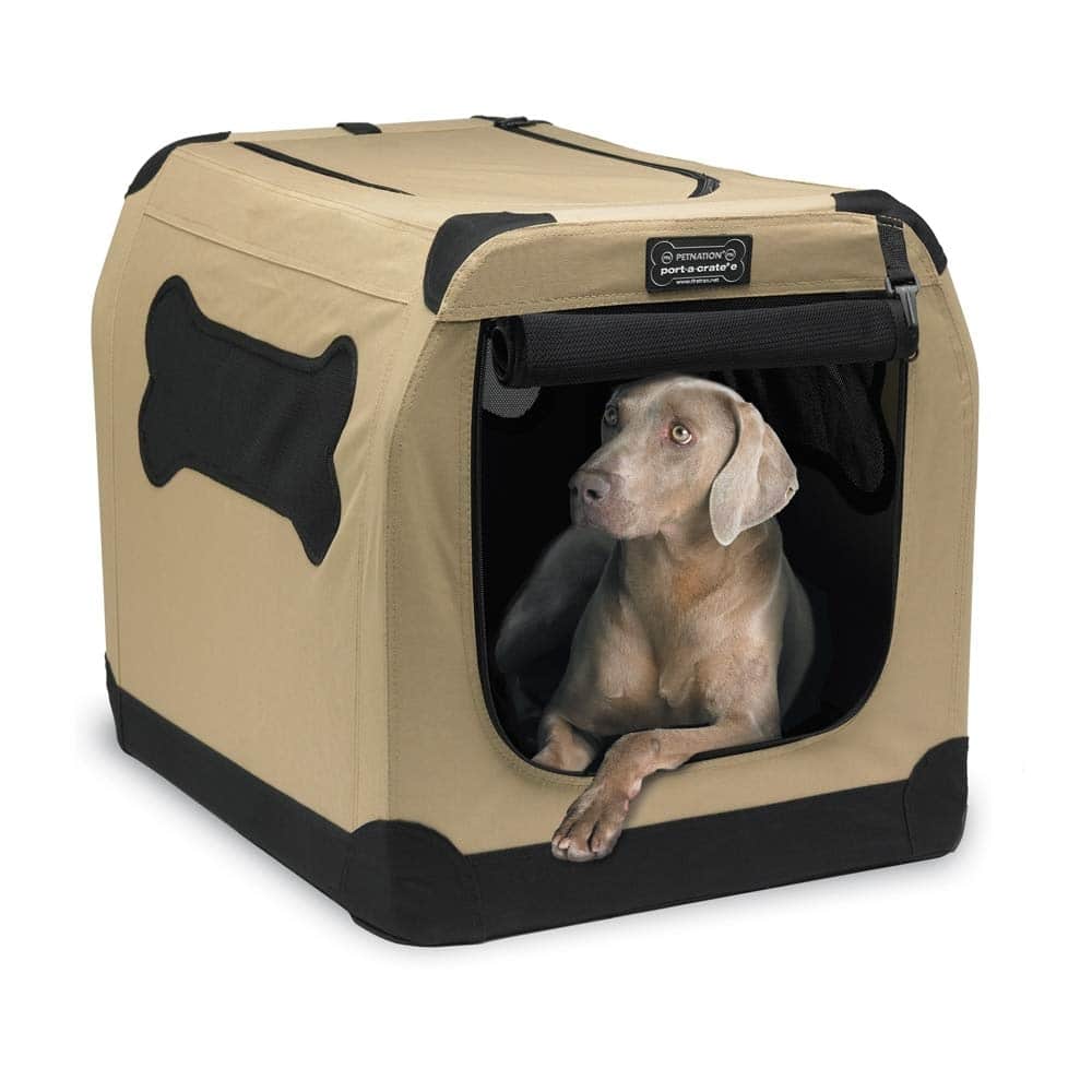 Petnation Port-A-Crate Indoor and Outdoor Home for Pets