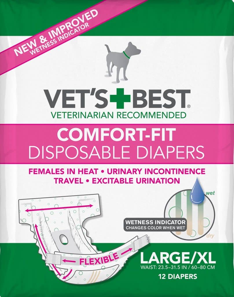14 Best Female Dog In Heat Diapers Disposable & Washable