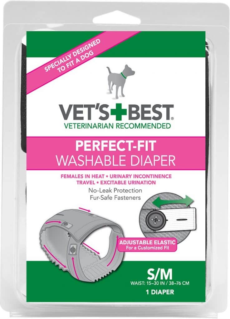 14 Best Female Dog In Heat Diapers Disposable & Washable