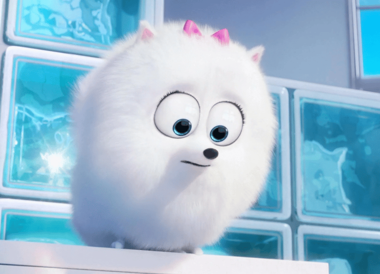 Gidget, the Pomeranian the secret life of pets