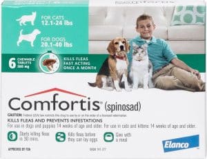 Comfortis Chewable Tablets for Dogs